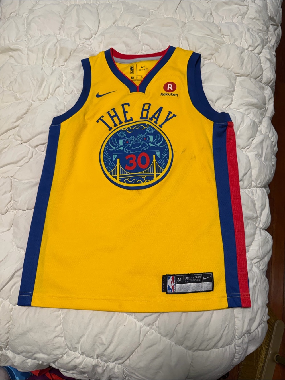 Kids the bay Steph Curry 30 jersey M 10/12